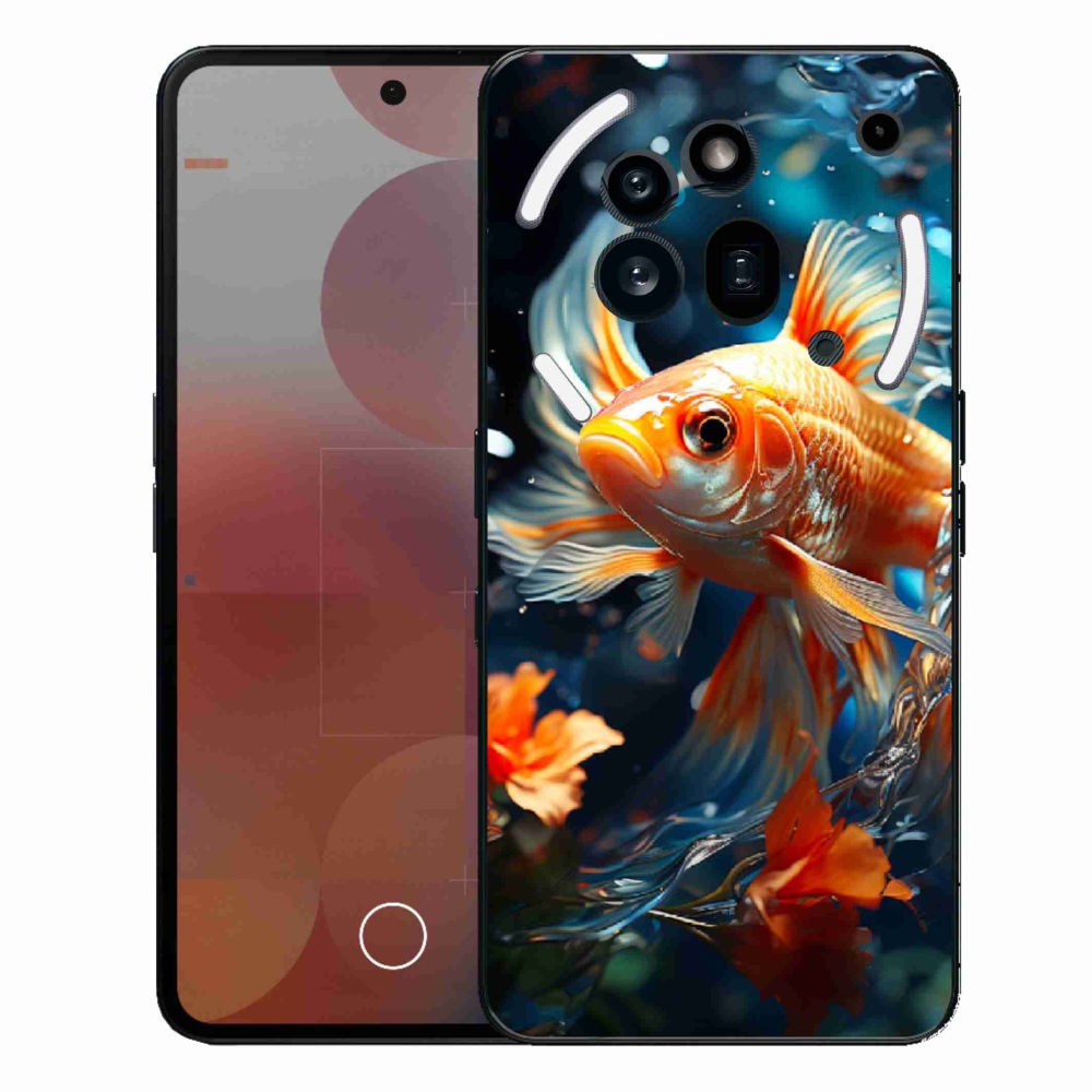 Zselés borítás mmCase a Nothing Phone (3a) Pro készülékhez - hal