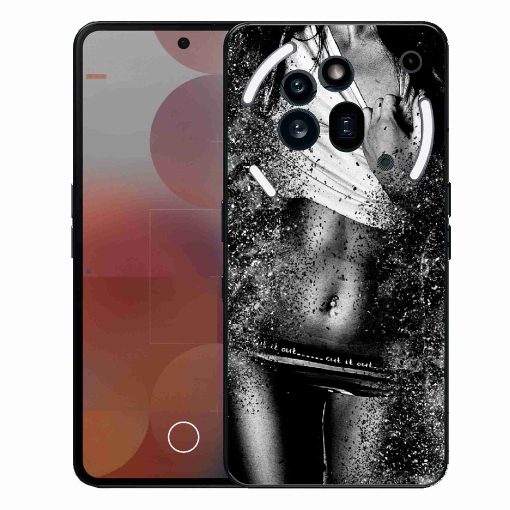 Zselés borító mmCase a Nothing Phone (3a) Pro készülékhez - szexi nő 1