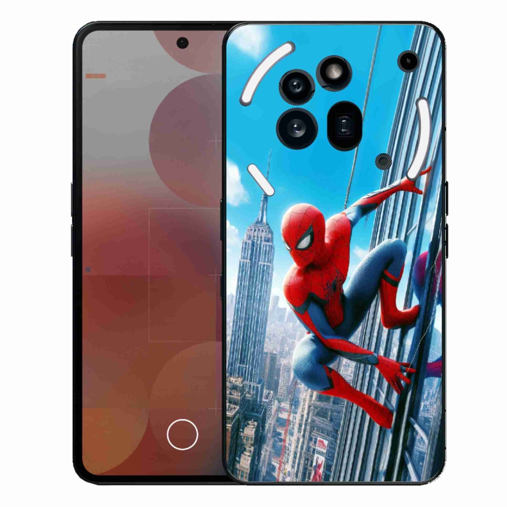 Zselés borítás mmCase a Nothing Phone (3a) Pro készülékhez - spiderman