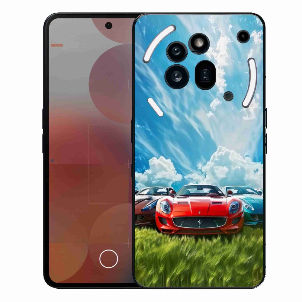 Zselés borítás mmCase a Nothing Phone (3a) Pro készülékhez - sportkocsik