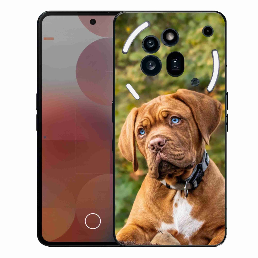 Zselés borítás mmCase a Nothing Phone (3a) Pro készülékhez - kölyökkék