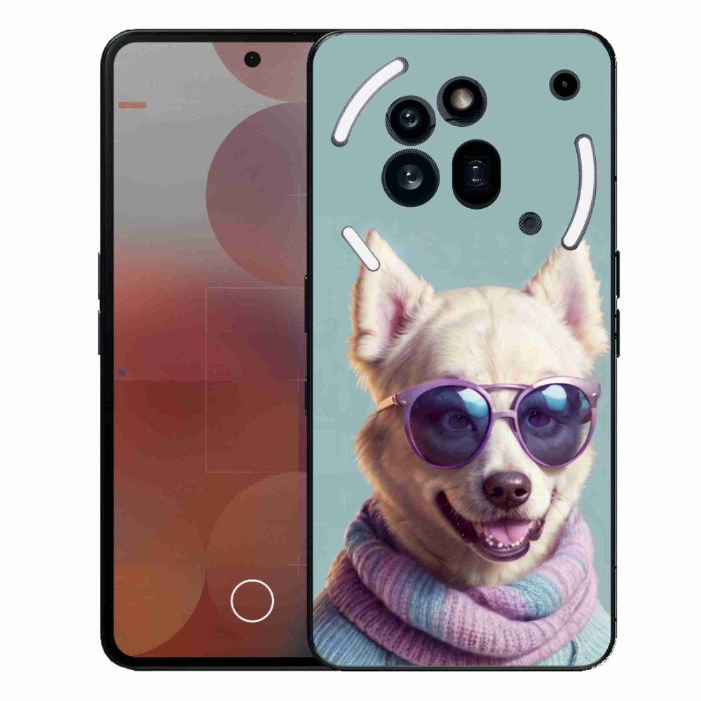 Zselés borítás mmCase a Nothing Phone (3a) Pro készülékhez - stílusos német felső rész