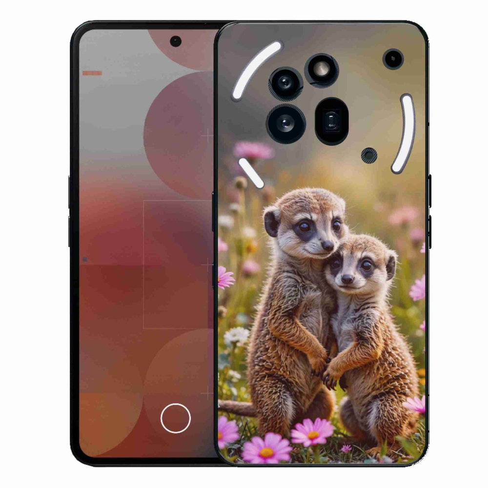 Zselés borító mmCase a Nothing Phone (3a) Pro készülékhez - suricate duo