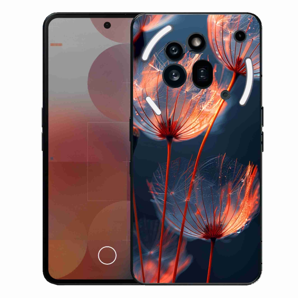 Zselés borítás mmCase a Nothing Phone (3a) Pro készülékhez - Világító bolyhos színben