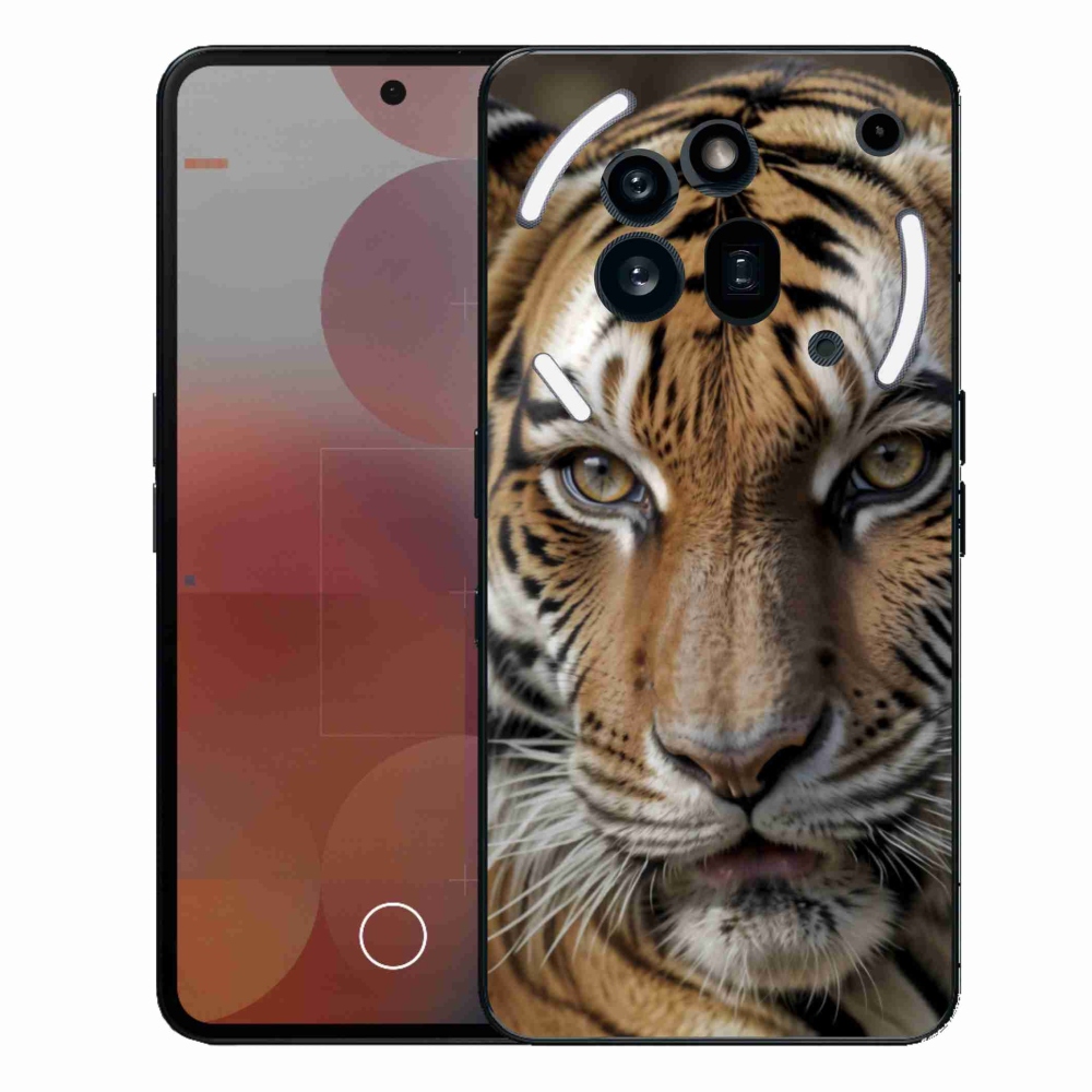 Zselés borítás mmCase a Nothing Phone (3a) Pro készülékhez - Tiger View