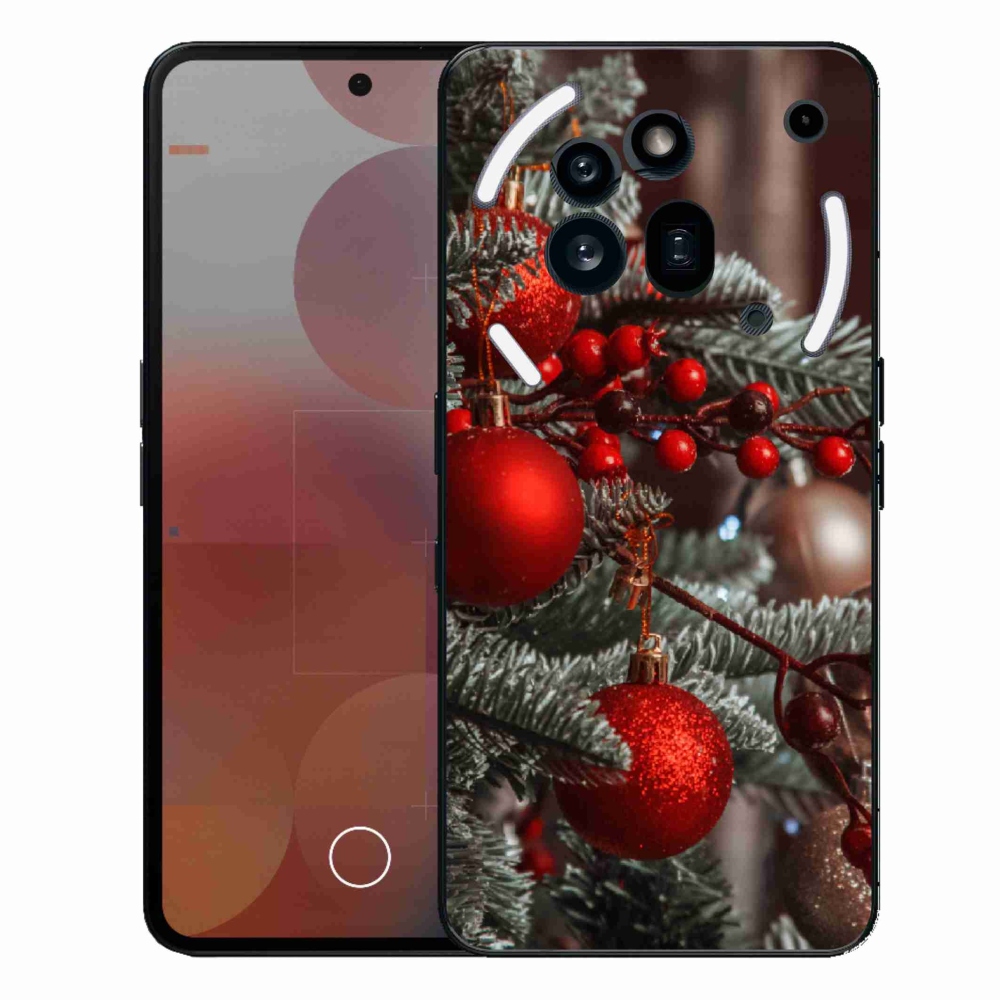 Zselés borítás mmCase a Nothing Phone (3a) Pro készülékhez - karácsonyi dekorációk 2