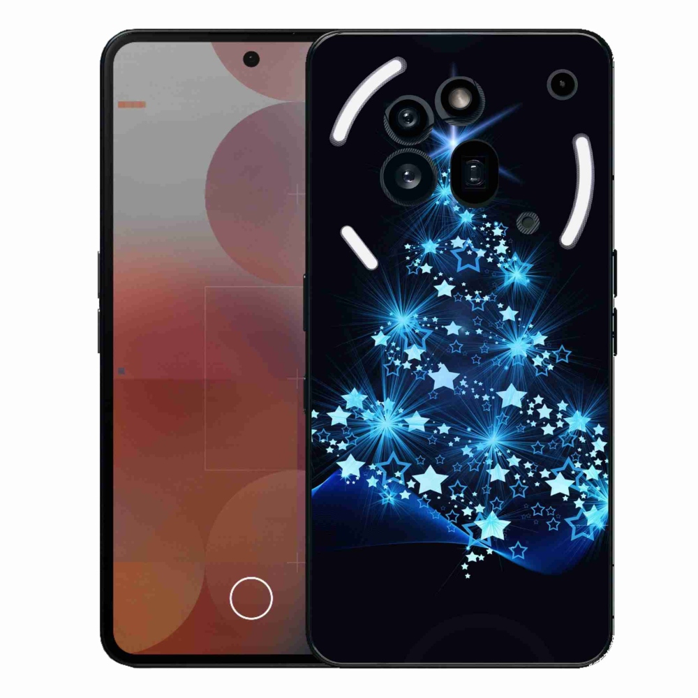 Zselés borítás mmCase a Nothing Phone (3a) Pro készülékhez - karácsonyfa