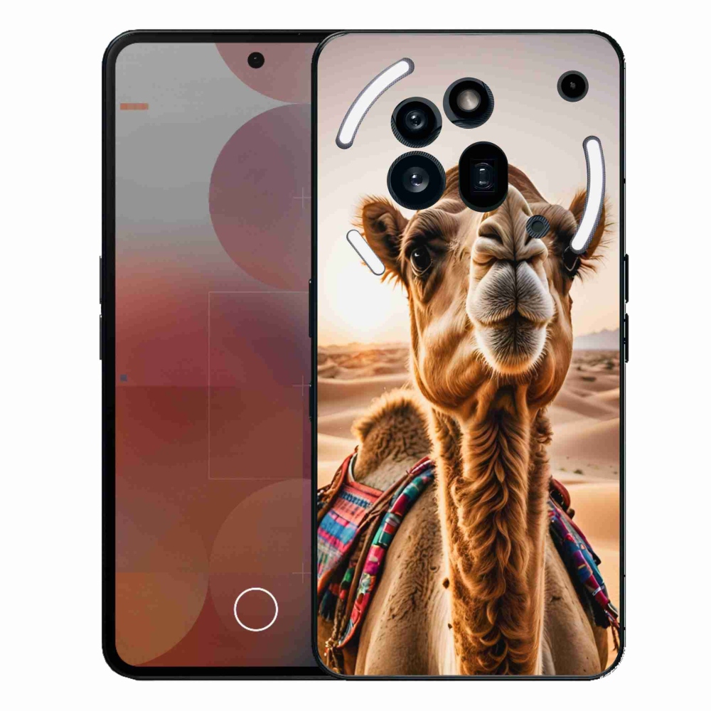 Zselés tok mmCase a Nothing Phone (3a) Pro készülékhez - teve színű