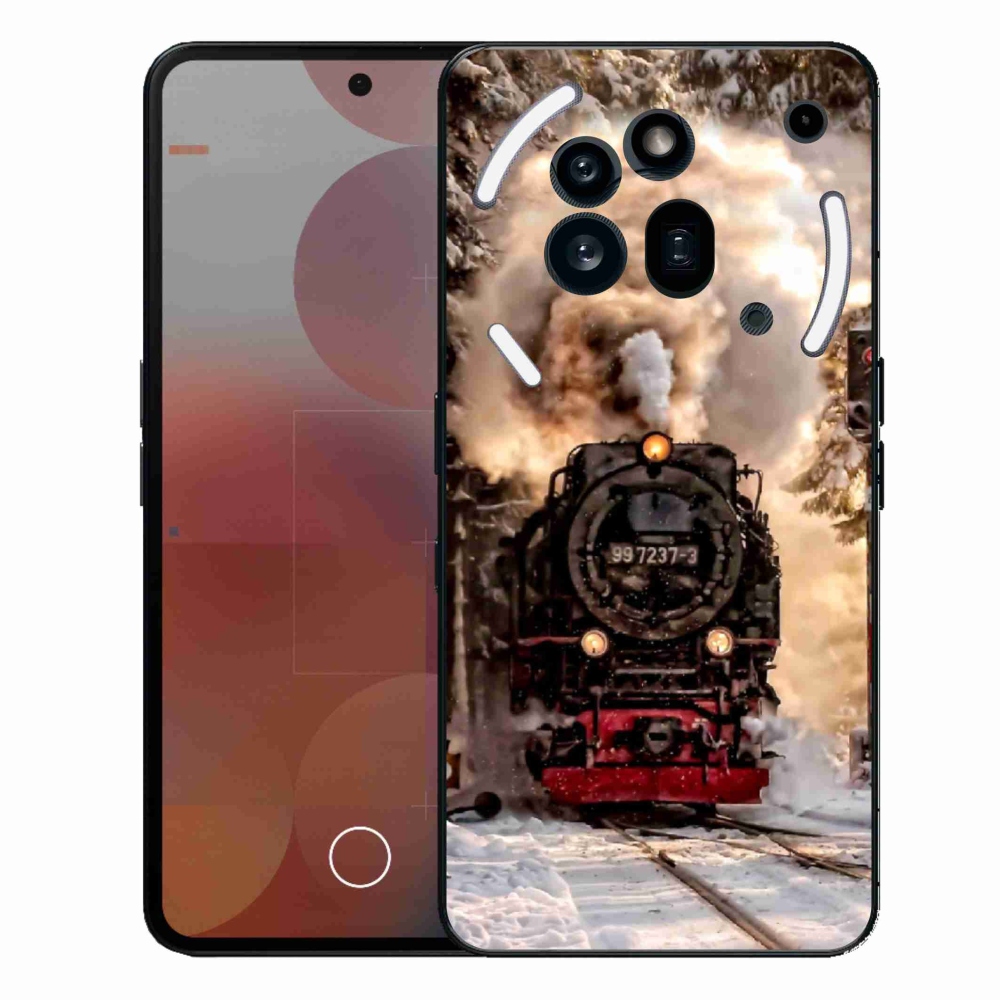 Zselés borító mmCase a Nothing Phone (3a) Pro készülékhez - vonat