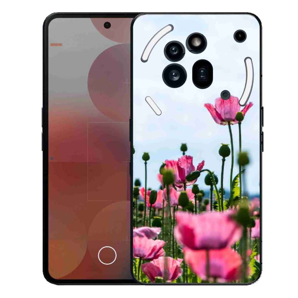 Zselés borítás mmCase a Nothing Phone (3a) Pro készülékhez - mákos színű