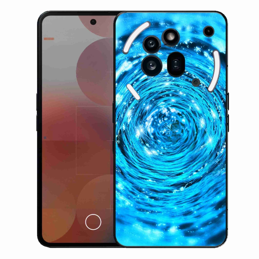 Zselés borítás mmCase a Nothing Phone (3a) Pro készülékhez - Water Swirl