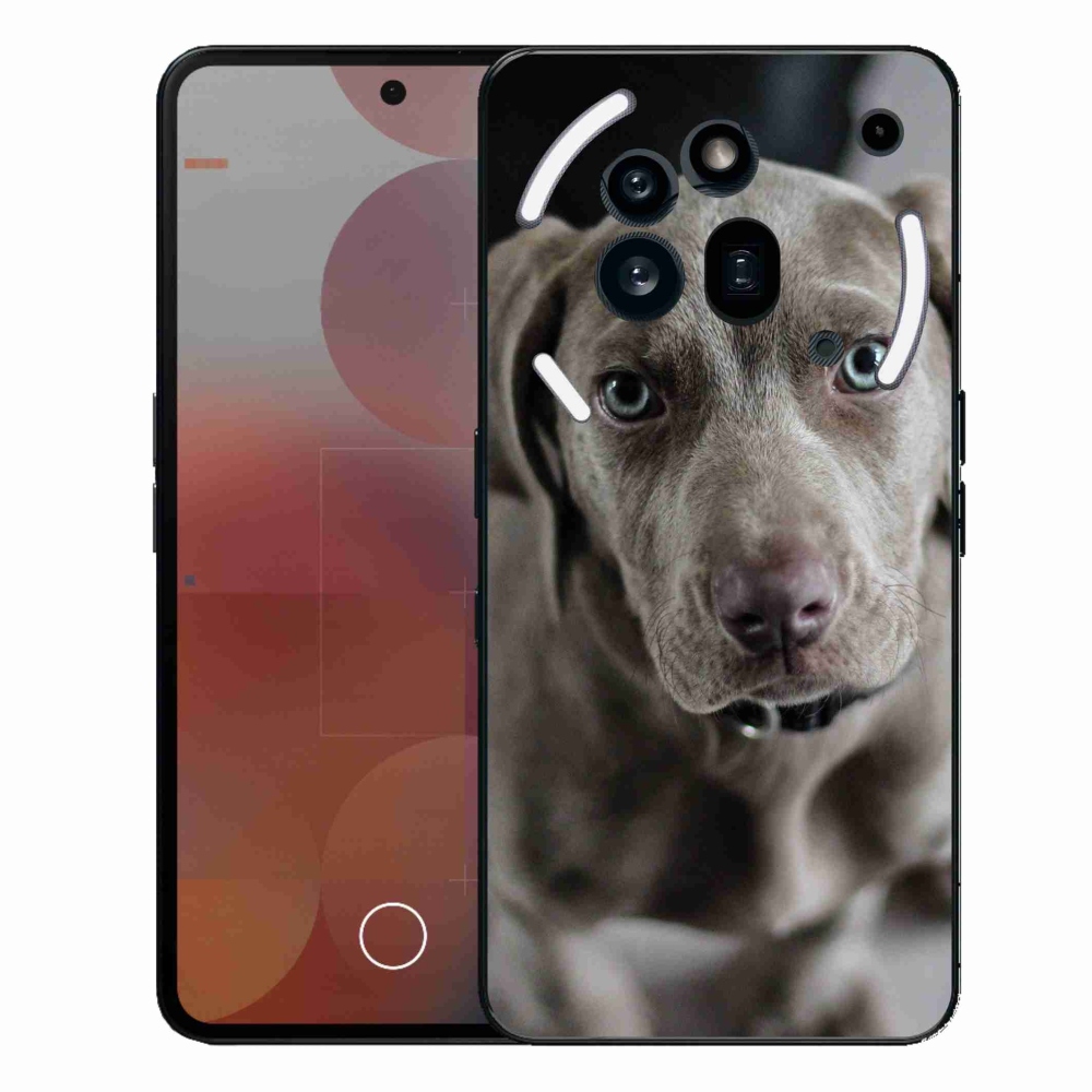 Zselés borítás mmCase a Nothing Phone (3a) Pro készülékhez - Weimaraner
