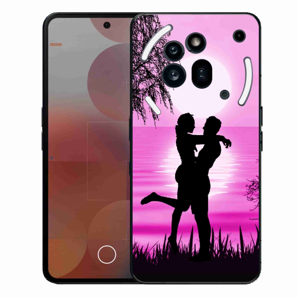 Zselés borítás mmCase a Nothing Phone (3a) Pro készülékhez - naplemente