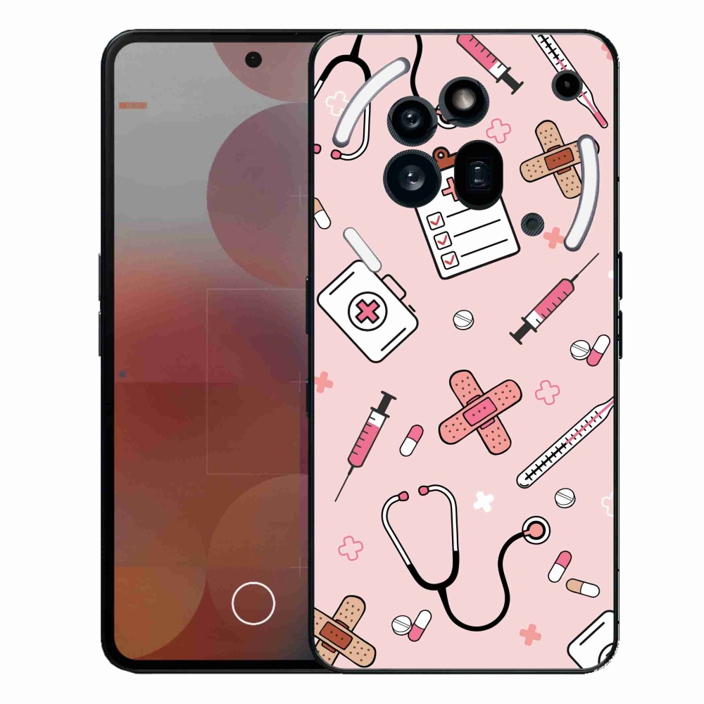 Zselés borítás mmCase a Nothing Phone (3a) Pro készülékhez - Egészség 2
