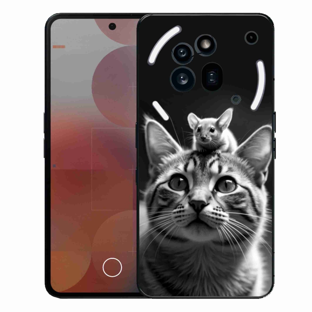 Gél borító mmCase a Nothing Phone (3a) Pro készülékhez - Állati barátság 2