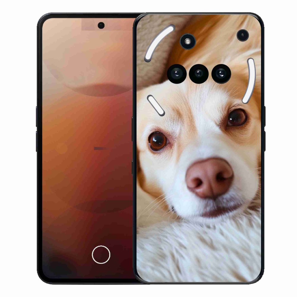 Zselés borítás mmCase a Semmi telefonhoz (3a) - Aranyos Chihuahua