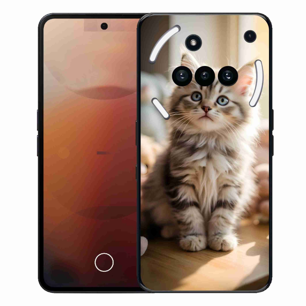 Zselés borító mmCase a Nothing telefonhoz (3a) - aranyos cica 10