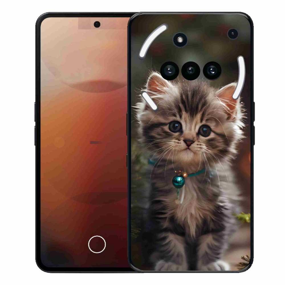 Zselés borító mmCase a Nothing telefonhoz (3a) - aranyos cica 11