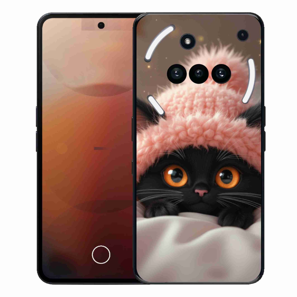 Zselés borító mmCase a Nothing Phone (3a) - aranyos cica 7