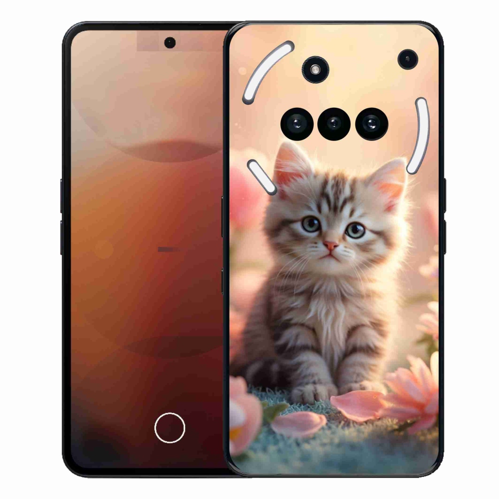 Gél borító mmCase a Nothing Phone (3a) - aranyos cica 8