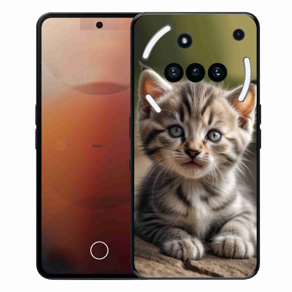 Zselés borító mmCase a Nothing telefonhoz (3a) - aranyos cica 9