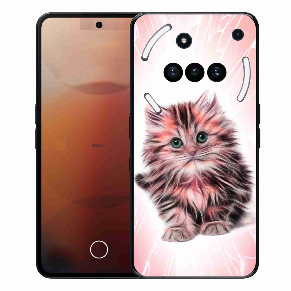 Zselés borító mmCase a Nothing telefonhoz (3a) - aranyos cica