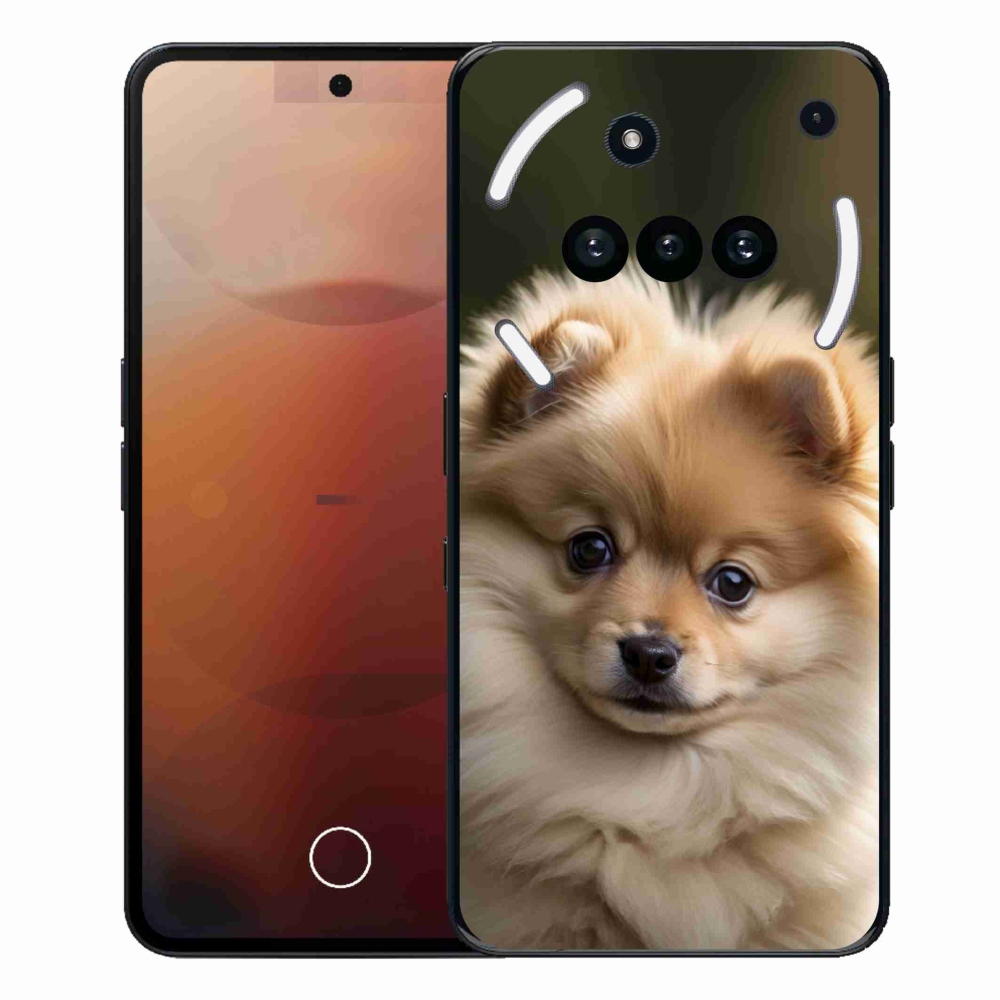 Zselés borító mmCase semmi telefonhoz (3a) - aranyos pomerániai 2