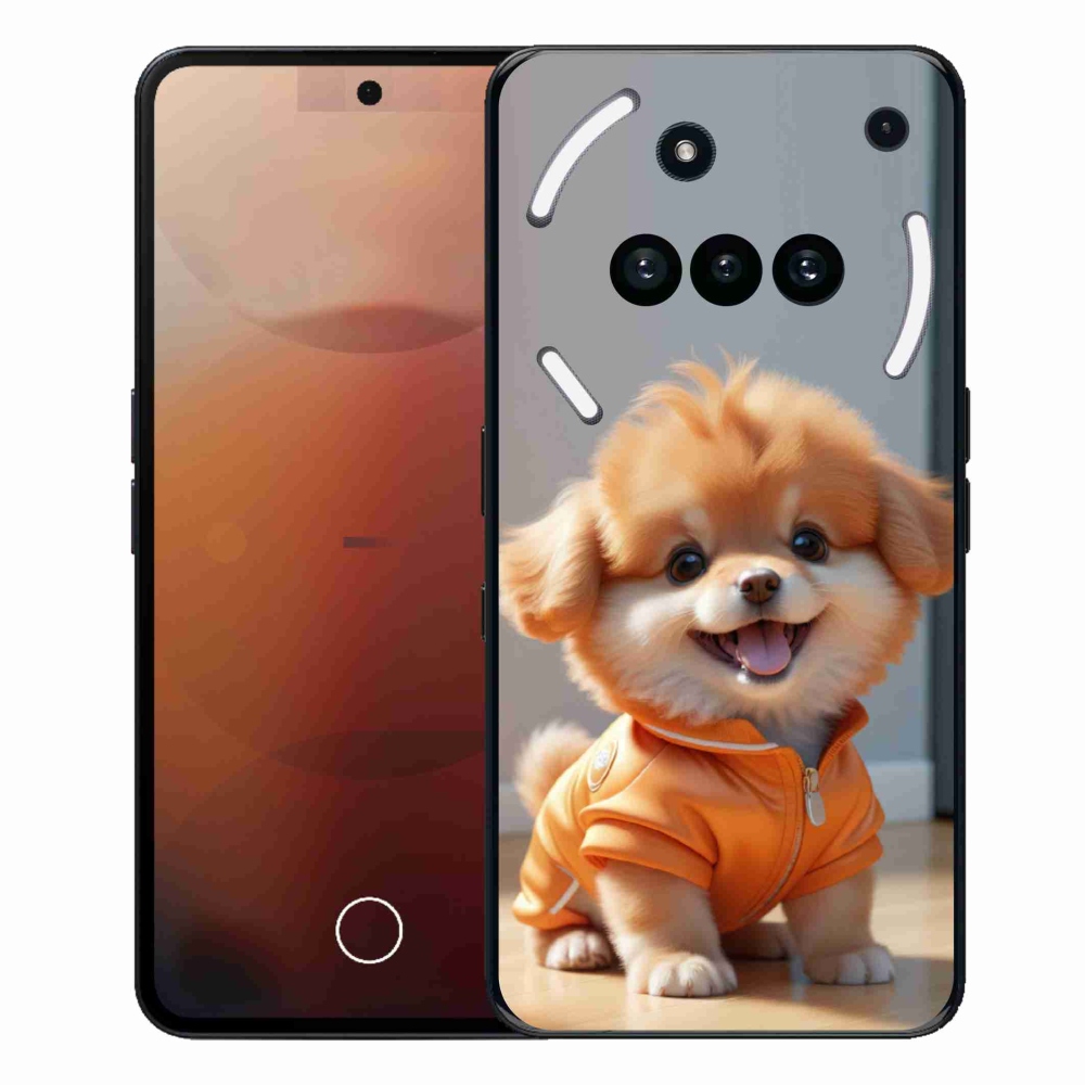 Zselés borítás mmCase for Nothing Phone (3a) - aranyos pomerániai pulóverben