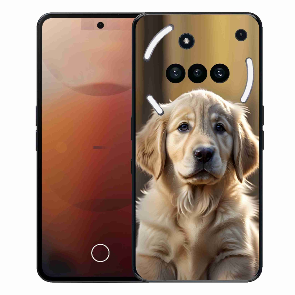 Gél borító mmCase a Semmi telefonhoz (3a) - aranyos arany retriever