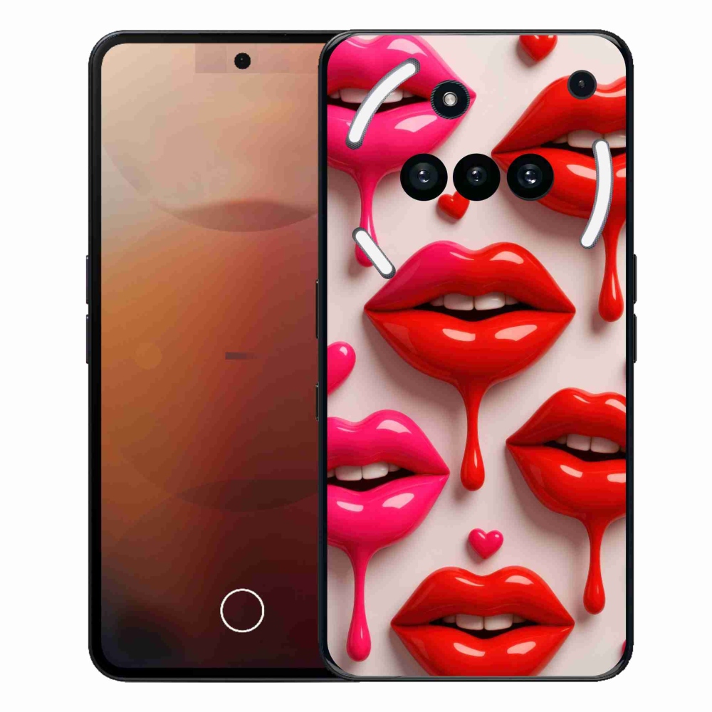 Zselés borítás mmCase a Nothing Phone-hoz (3a) - ajkak 2