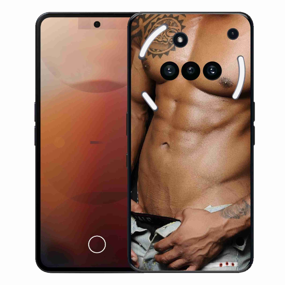 Gél borító mmCase a Semmi telefonhoz (3a) - szexi férfi