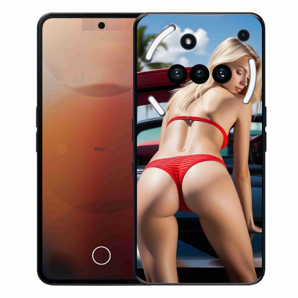 Gél borító mmCase a Semmi telefon (3a) - szexi nő 2