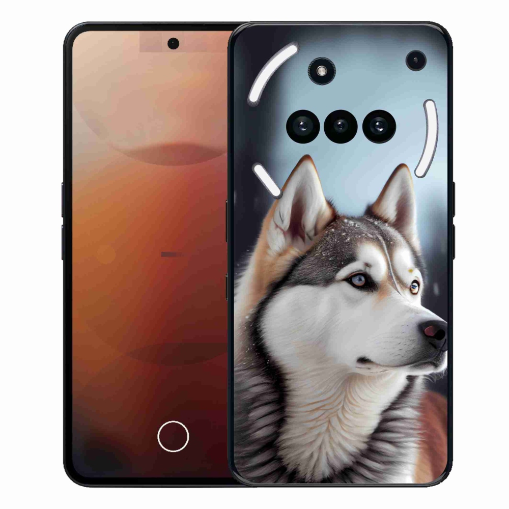 Zselés borítás mmCase a Nothing telefonhoz (3a) - Szibériai Husky