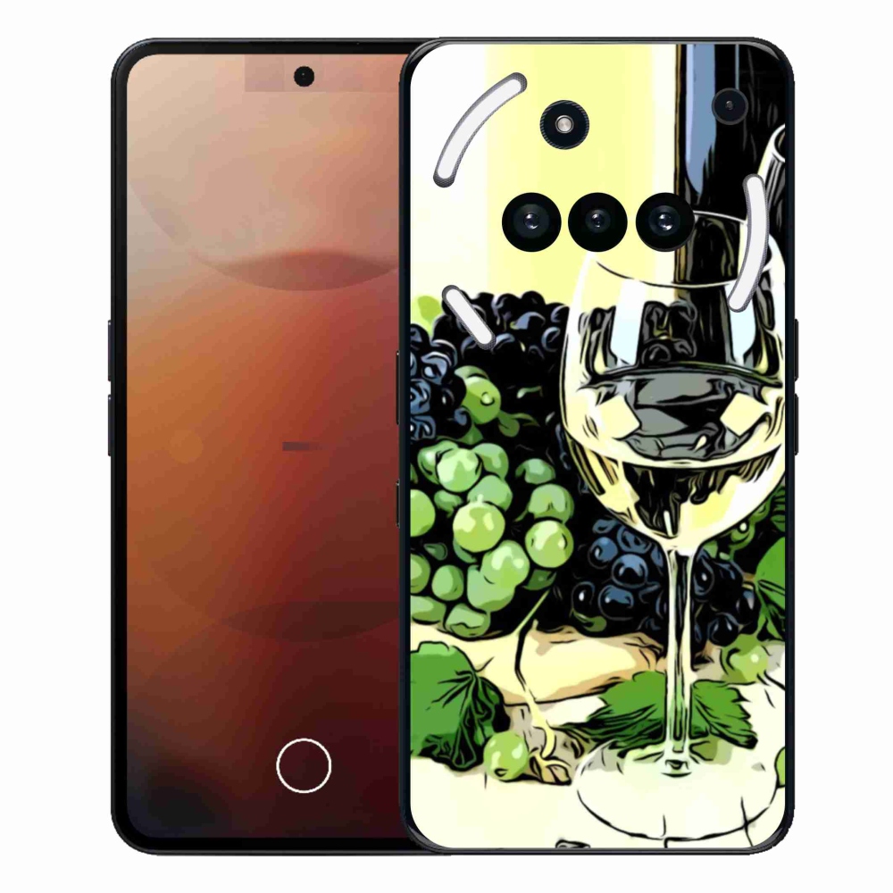 Zselés borítás mmCase a Nothing Phone-hoz (3a) - borospohár