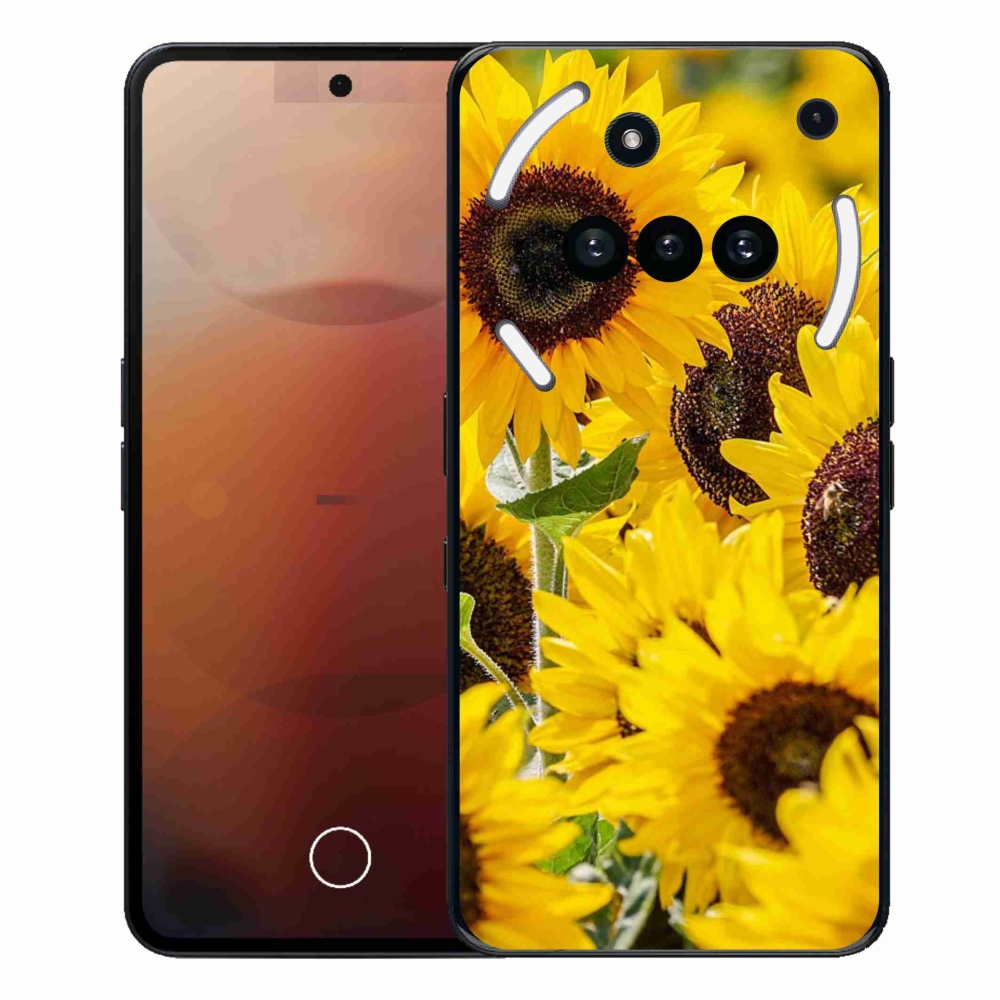 Zselés tok mmCase a Nothing Phone-hoz (3a) - napraforgó