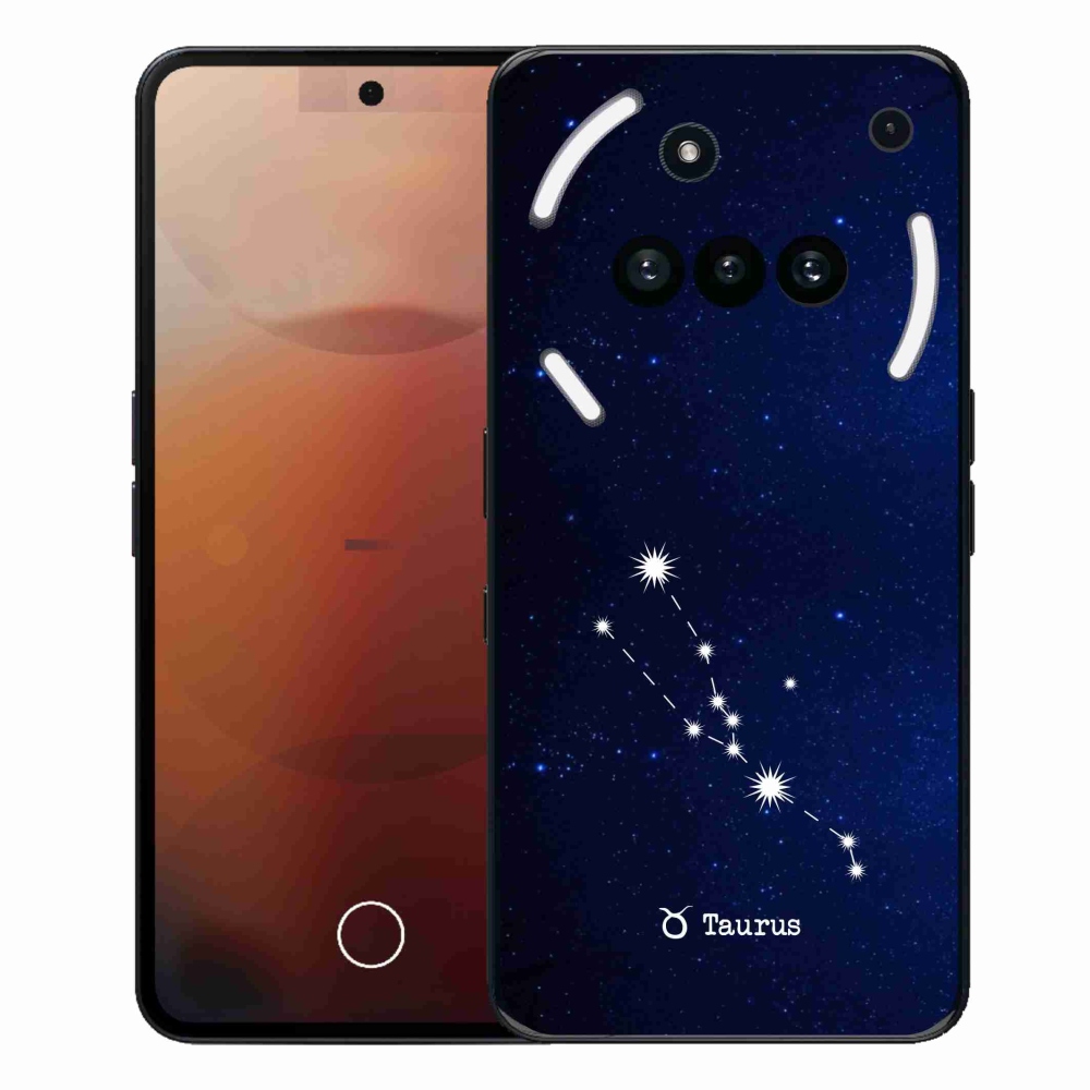 Zselés borítás mmCase a Nothing Phone (3a) - csillagkép Taurus