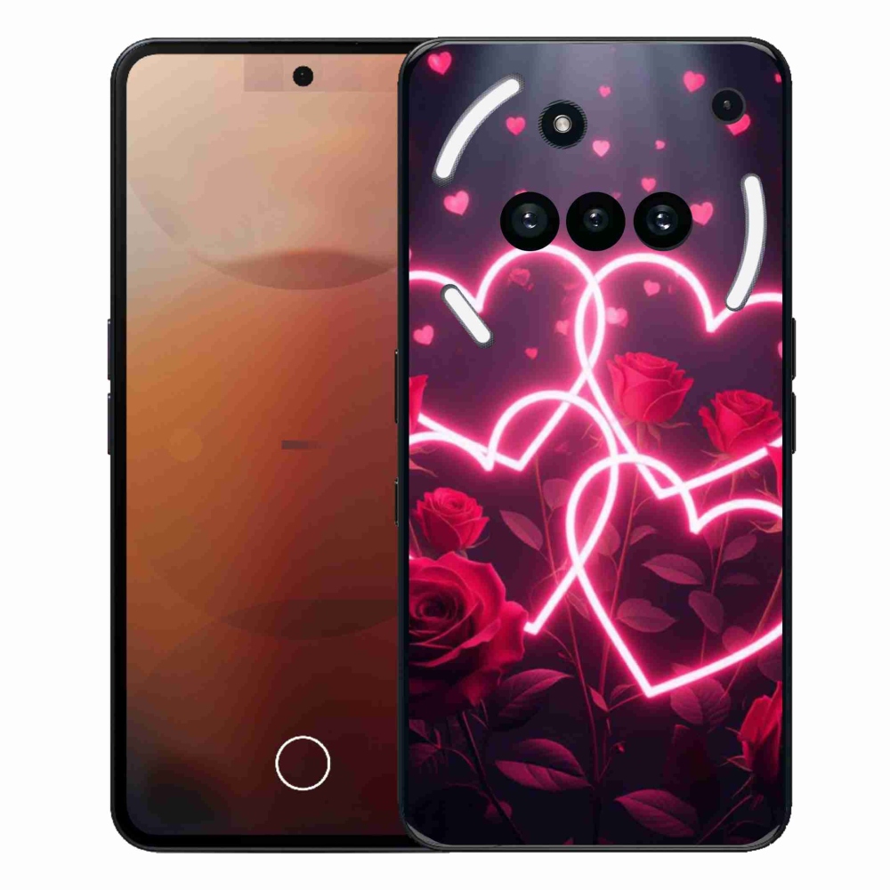 Gél borító mmCase a Semmi telefonhoz (3a) - Szerelem szíve