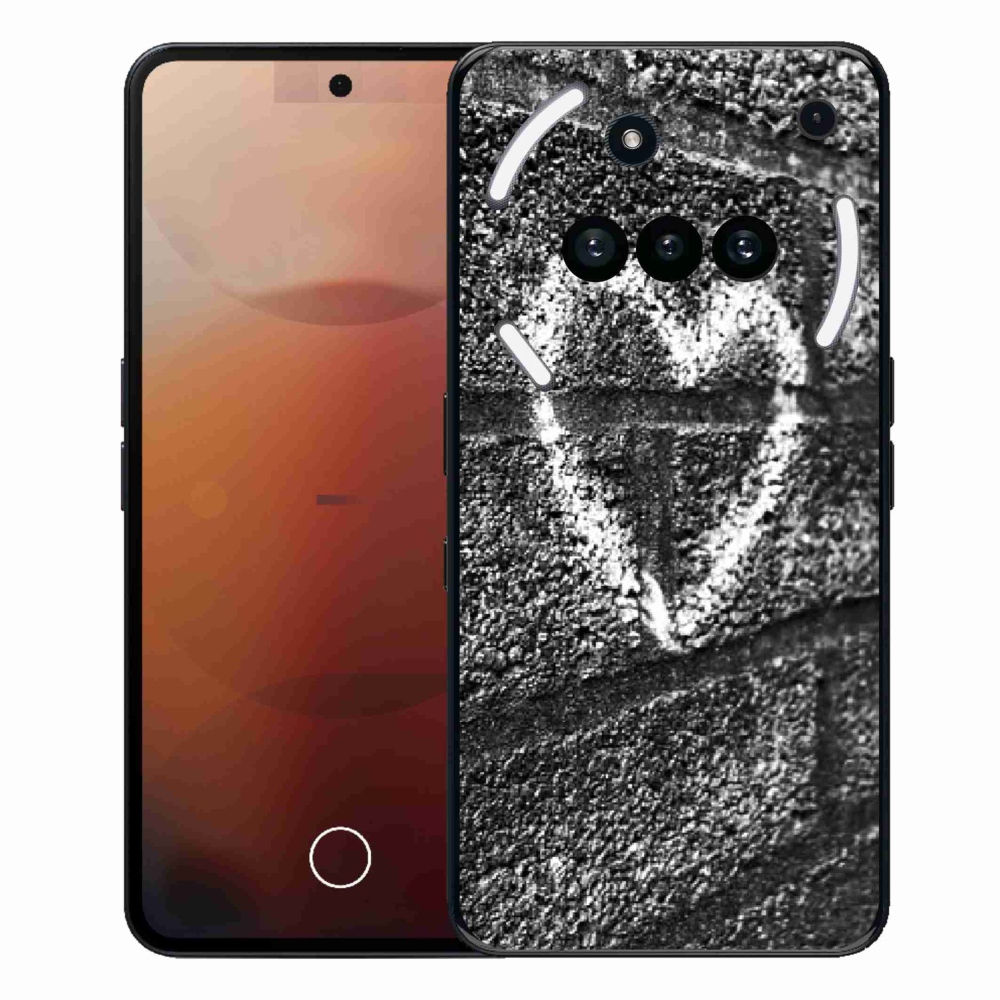 Zselés borítás mmCase for Nothing Phone (3a) - szív a falon