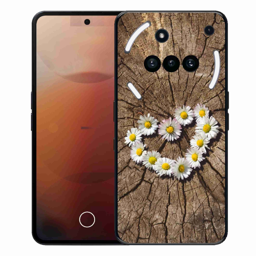 Gél borító mmCase a Semmi telefonhoz (3a) - Százszorszép szív
