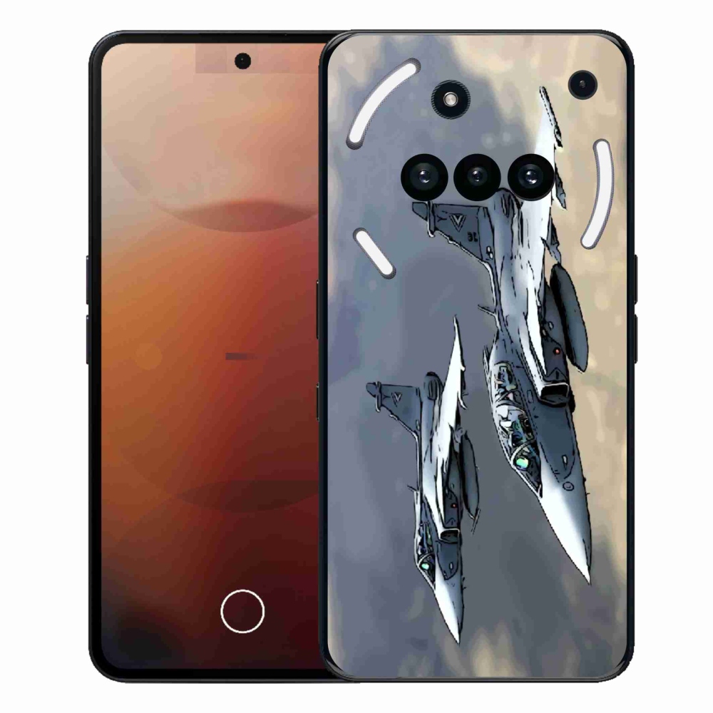 Zselés borítás mmCase a Nothing Phone (3a) - vadászrepülőkhöz