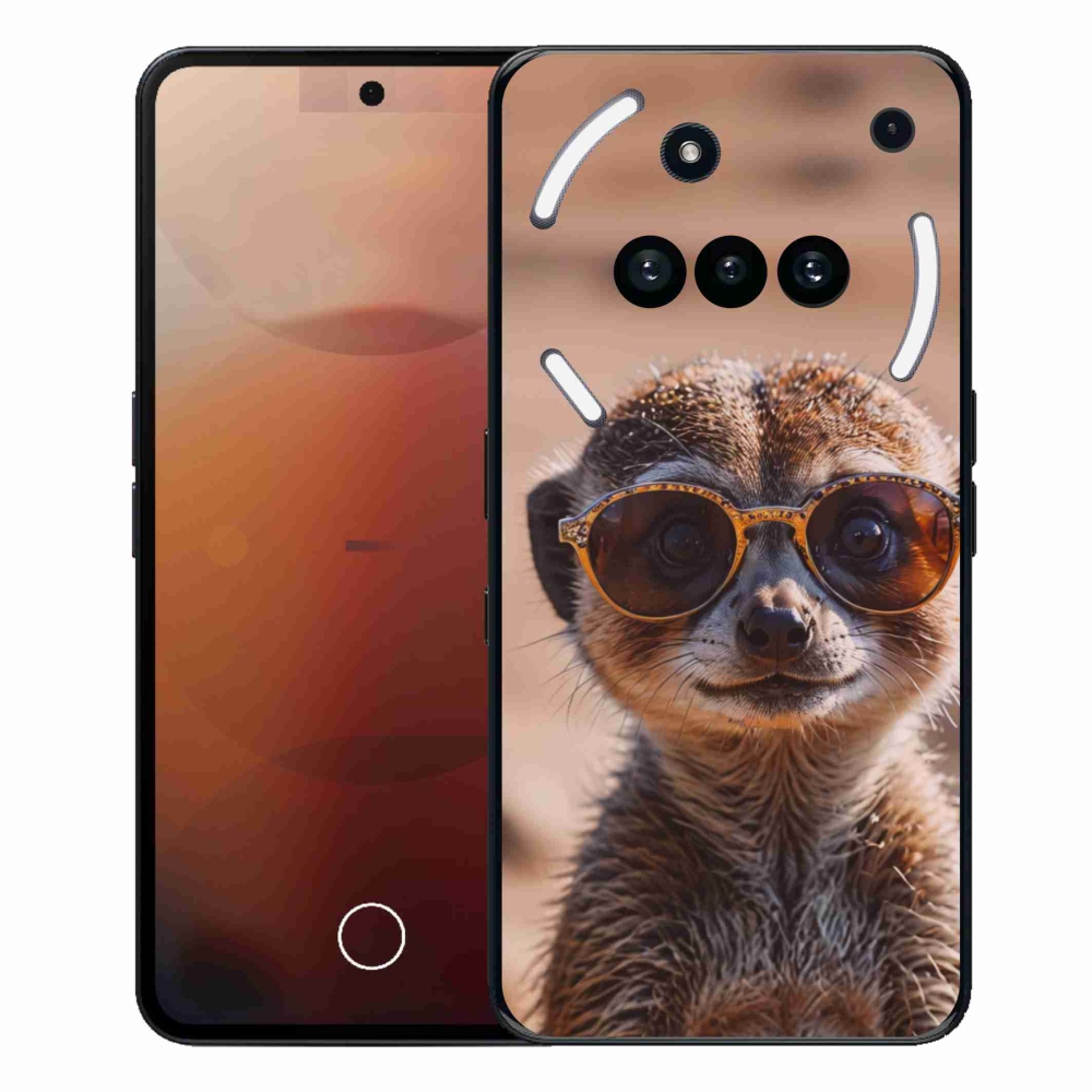 Gél borító mmCase a Nothing Phone (3a) - stílusos surikata