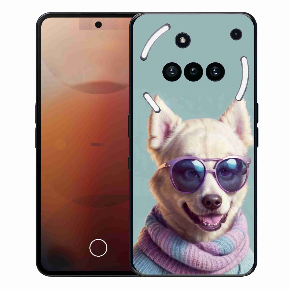 Zselés borítás mmCase a Nothing Phone (3a) számára - elegáns német felső rész