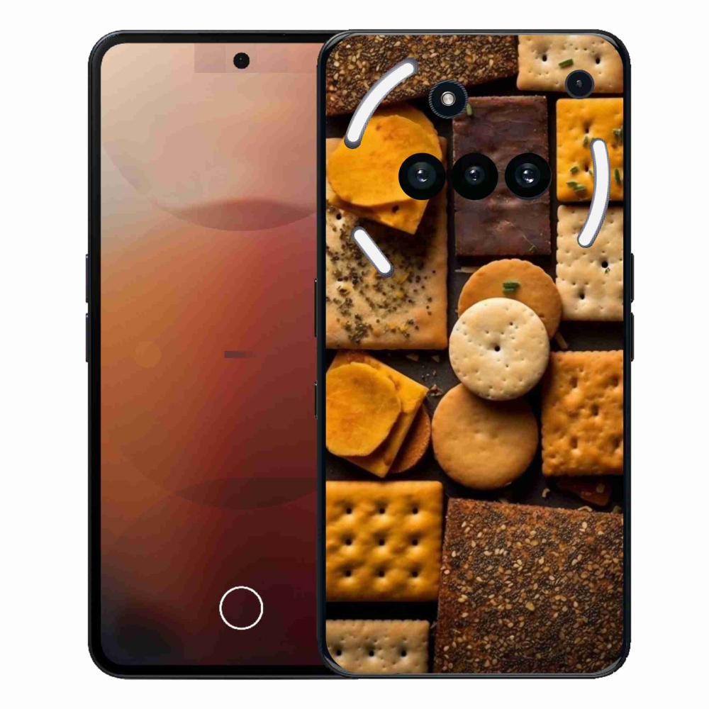 Zselés borító mmCase a Nothing Phone-hoz (3a) - kekszek