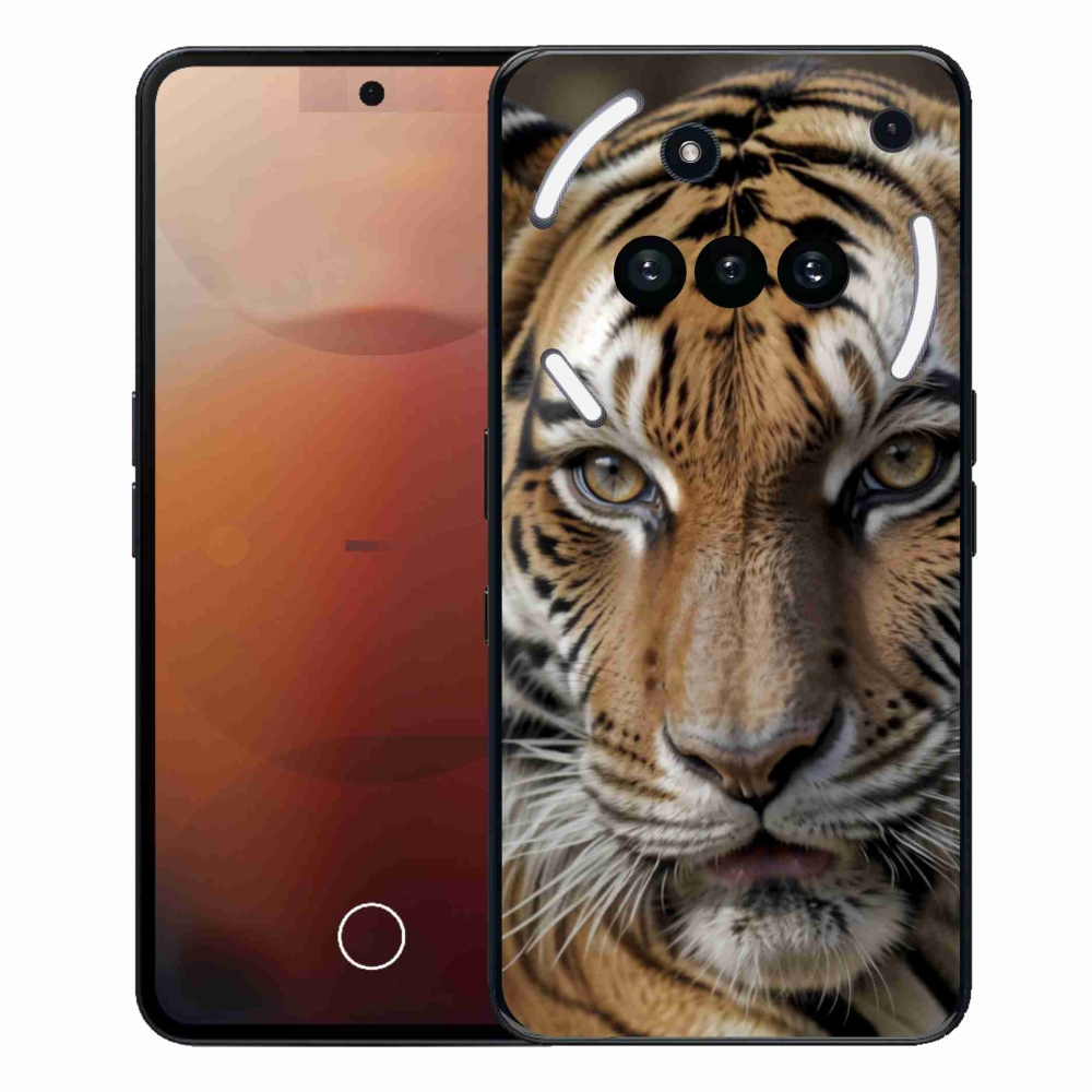 Zselés borítás mmCase a Nothing Phone-hoz (3a) - tigris nézet
