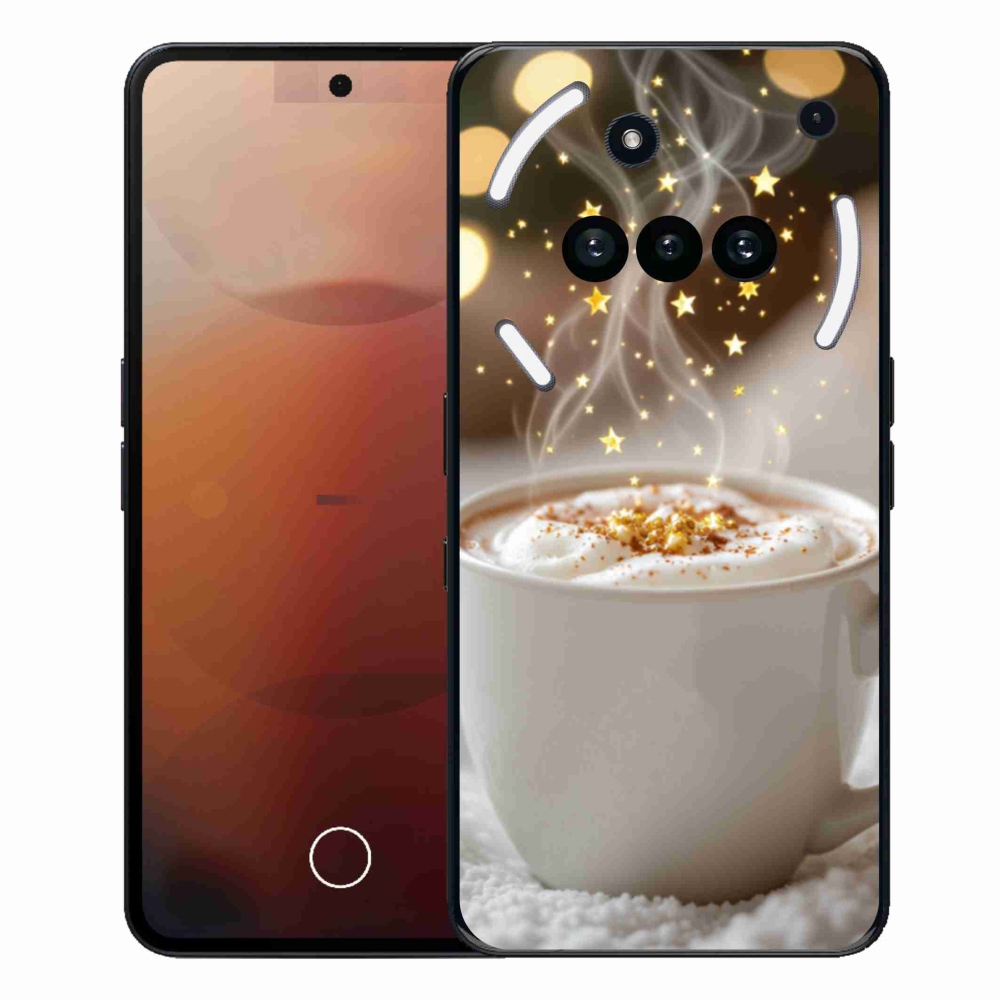 Zselés borítás mmCase for Nothing Phone (3a) - Karácsonyi forró ital