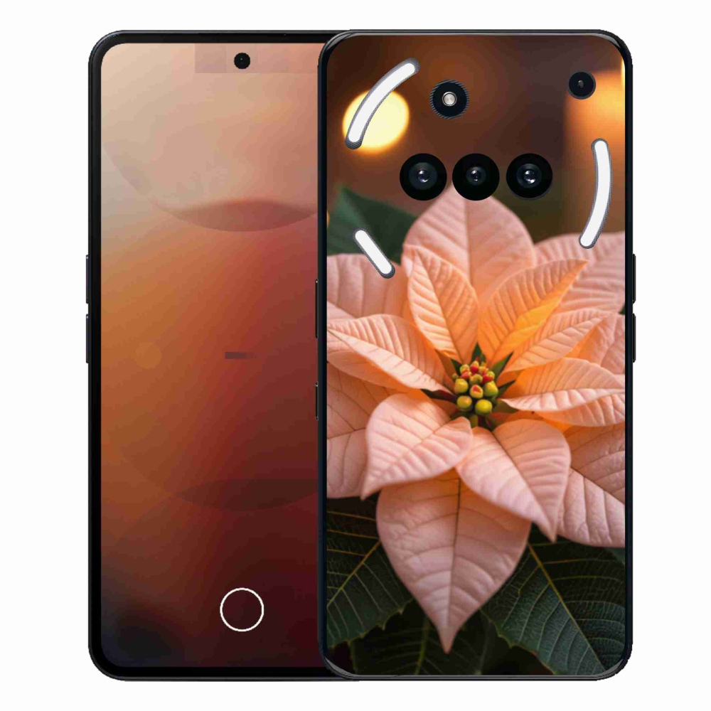 Zselés borító mmCase a Nothing Phone-hoz (3a) - mikulásvirág