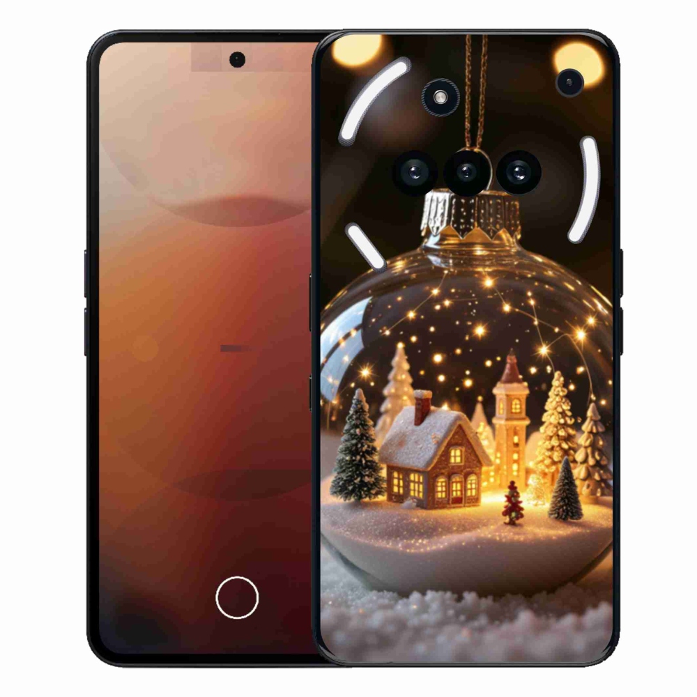 Zselés borítás mmCase for Nothing Phone (3a) - Karácsonyi gömb 3