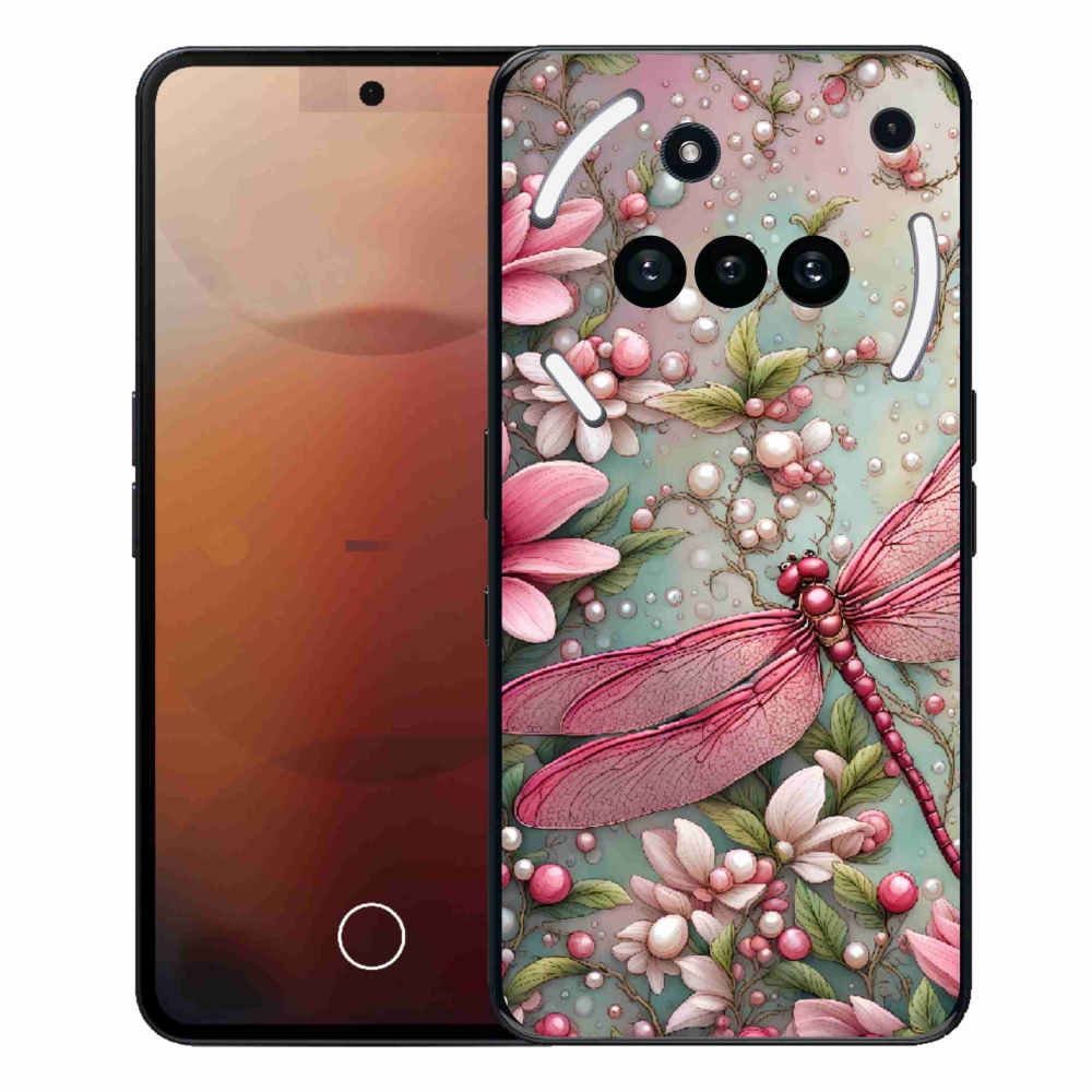 Zselés borítás mmCase a Nothing Phone (3a) - szitakötőhöz