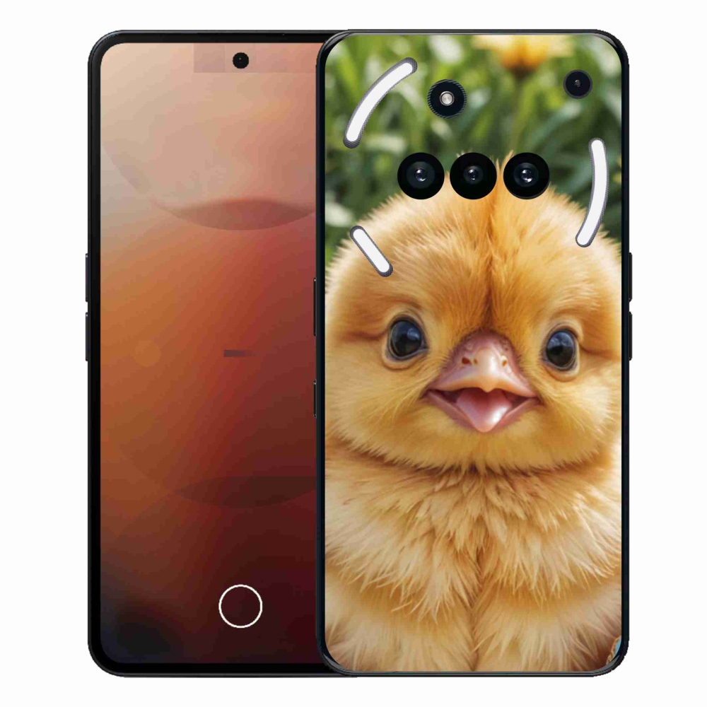 Zselés borító mmCase a Semmi telefon (3a) - boldog csaj