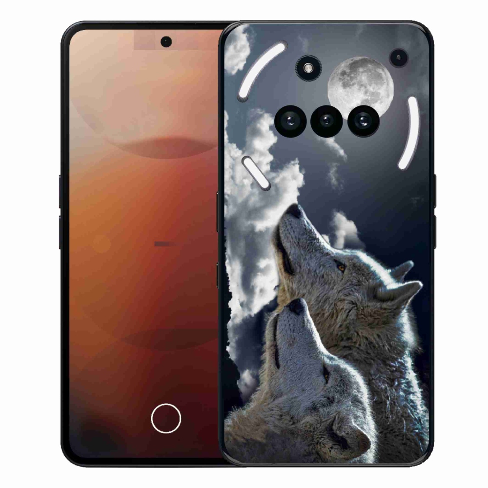 Zselés borítás mmCase a Nothing Phone-hoz (3a) - farkasok